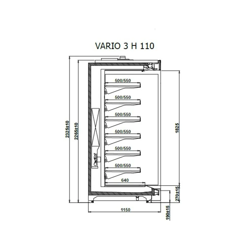 Showcase VARIO 3 1.25 110H REMOTE (VR330.1100H)