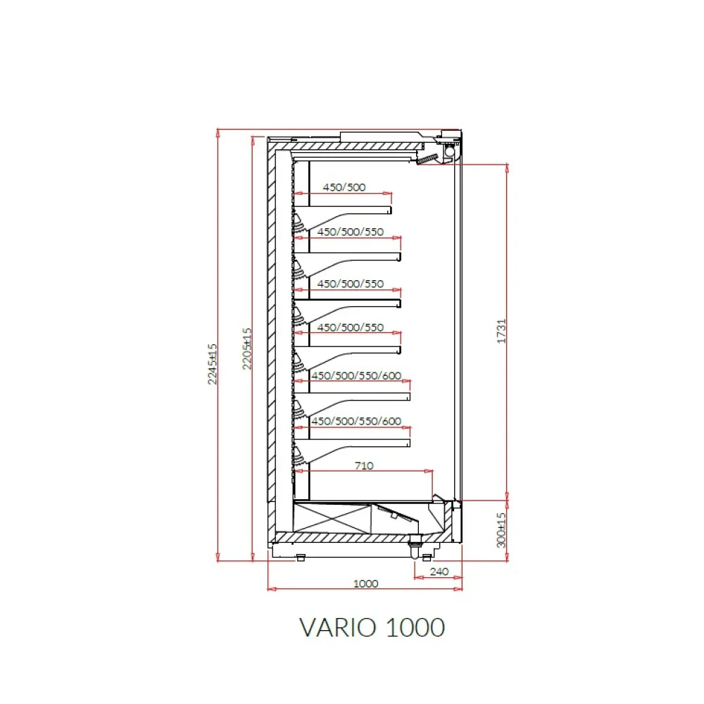 Showcase VARIO 3.75 100H REMOTE (VR180.1000H)