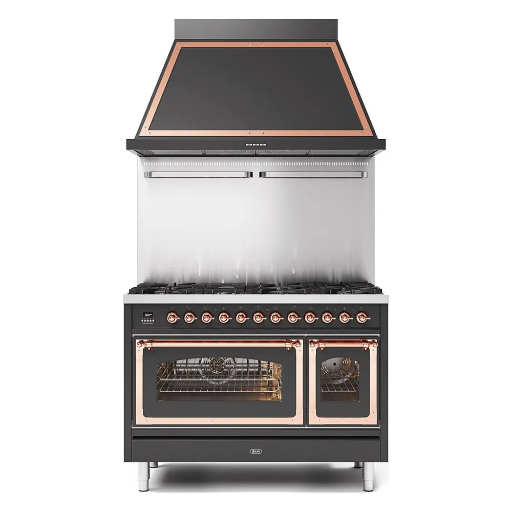 Cuisinière avec four Nostalgie PI127NE3 120 cm 7 brûleurs (P127NE3)
