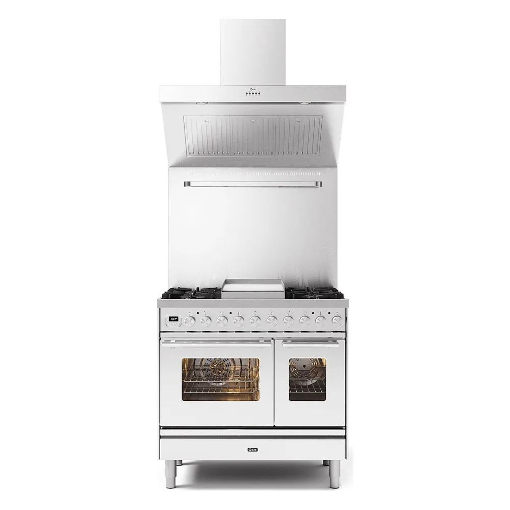 Cuisinière avec four Professional Plus 900 mm PD096WE3 6 feux