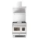 Cuisinière avec four Professional Plus 900 mm PD096WE3 6 feux