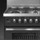 Cuisinière avec four Pro Line 60 cm L06WM3 4 feux