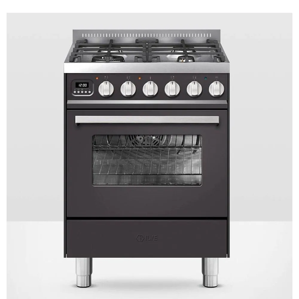 Cuisinière avec four Pro Line 60 cm L06WM3 4 feux