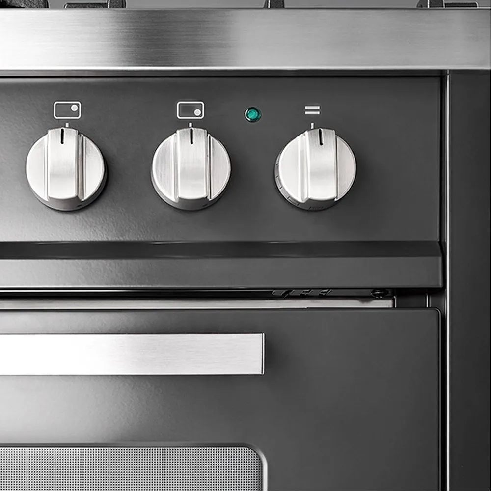 Cuisinière avec four Pro Line 120 cm L12FWM3 8 feux avec plaque de cuisson