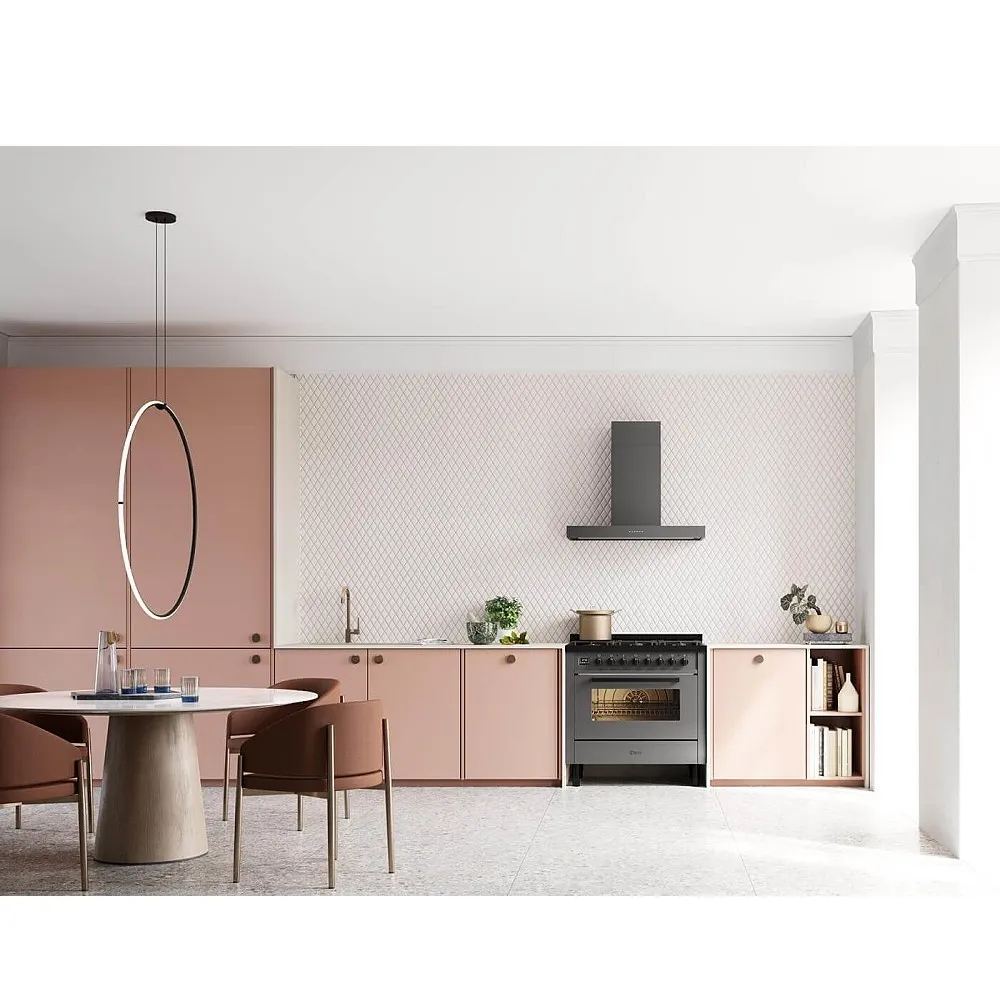 Cuisinière avec four Pro Line 90 cm L09-GRD/L09-MGD 6 feux