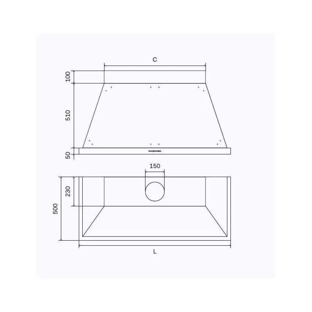 Cooker Hood Nostalgie ANB90
