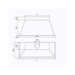 Cooker Hood Nostalgie ANB90