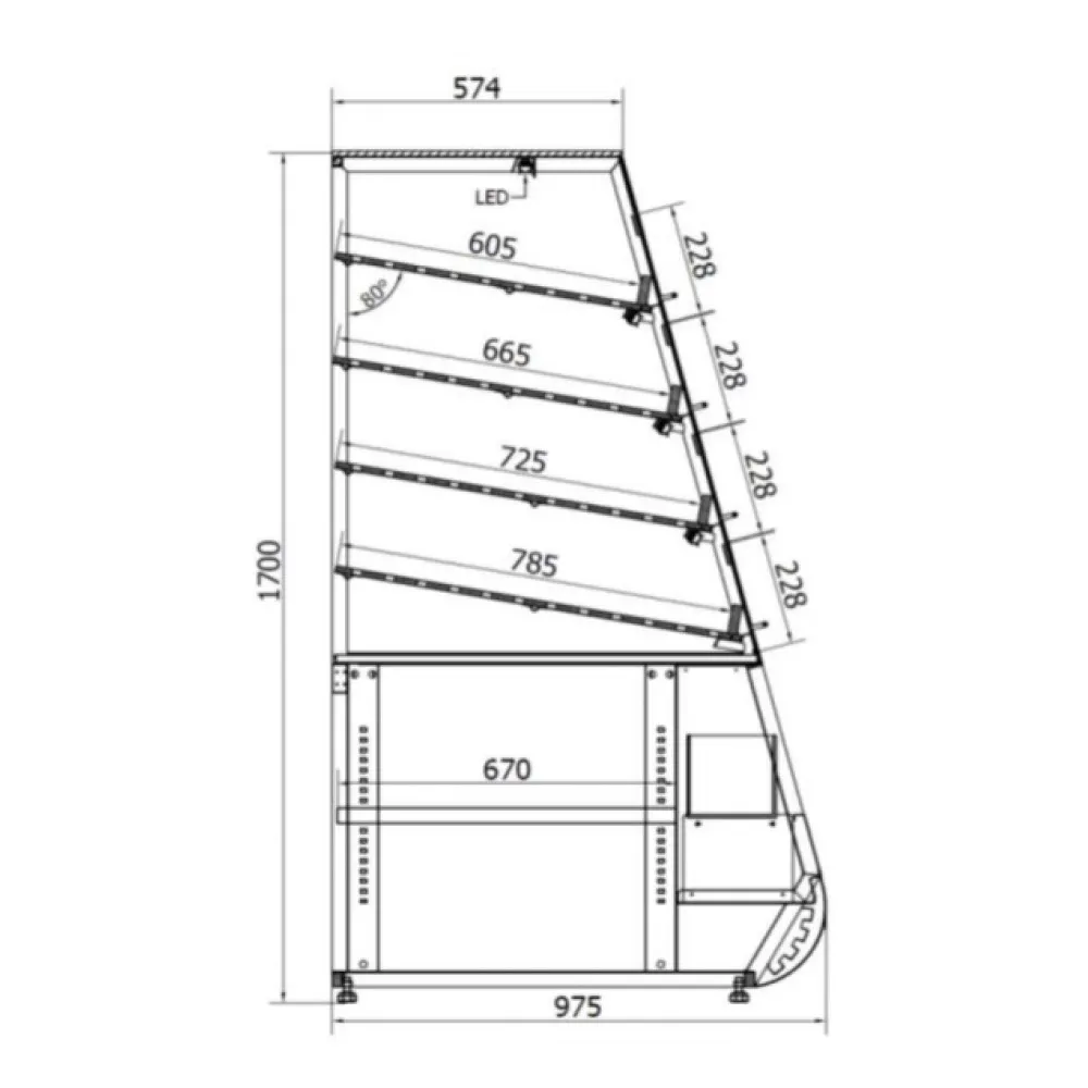Dolce R-1 Fireplace (R-1-DC-fireplace)