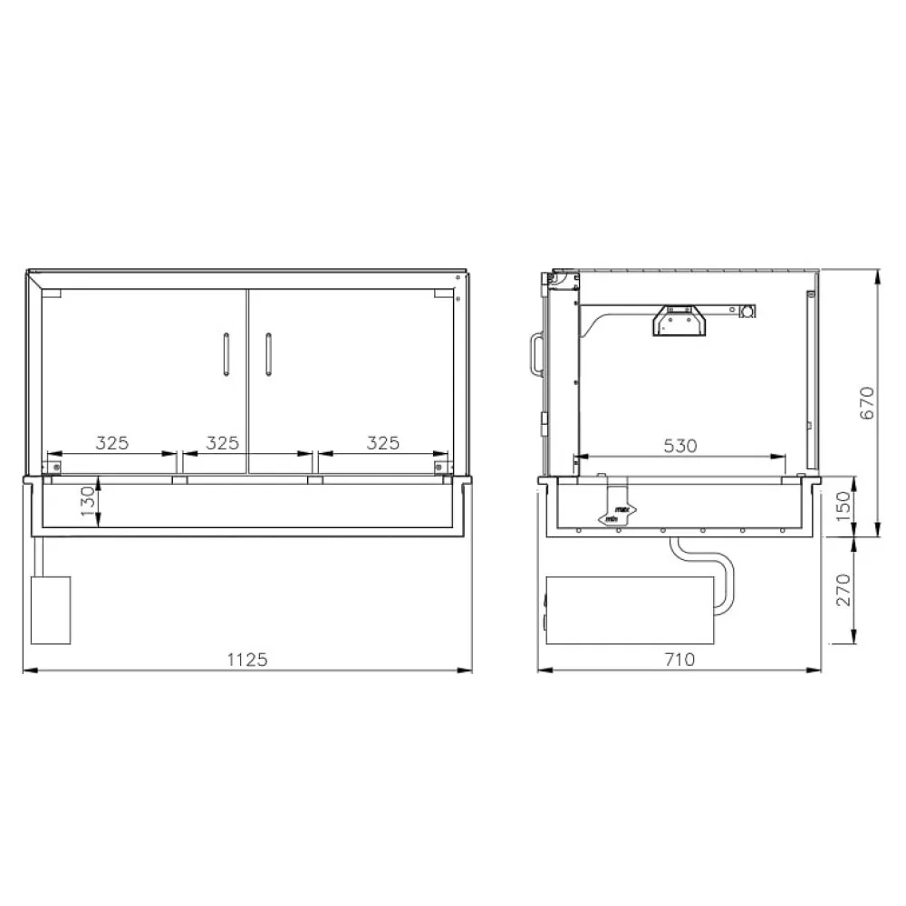 Hot showcase BEMAR FDBM 110 (G-1-FDBM-110)