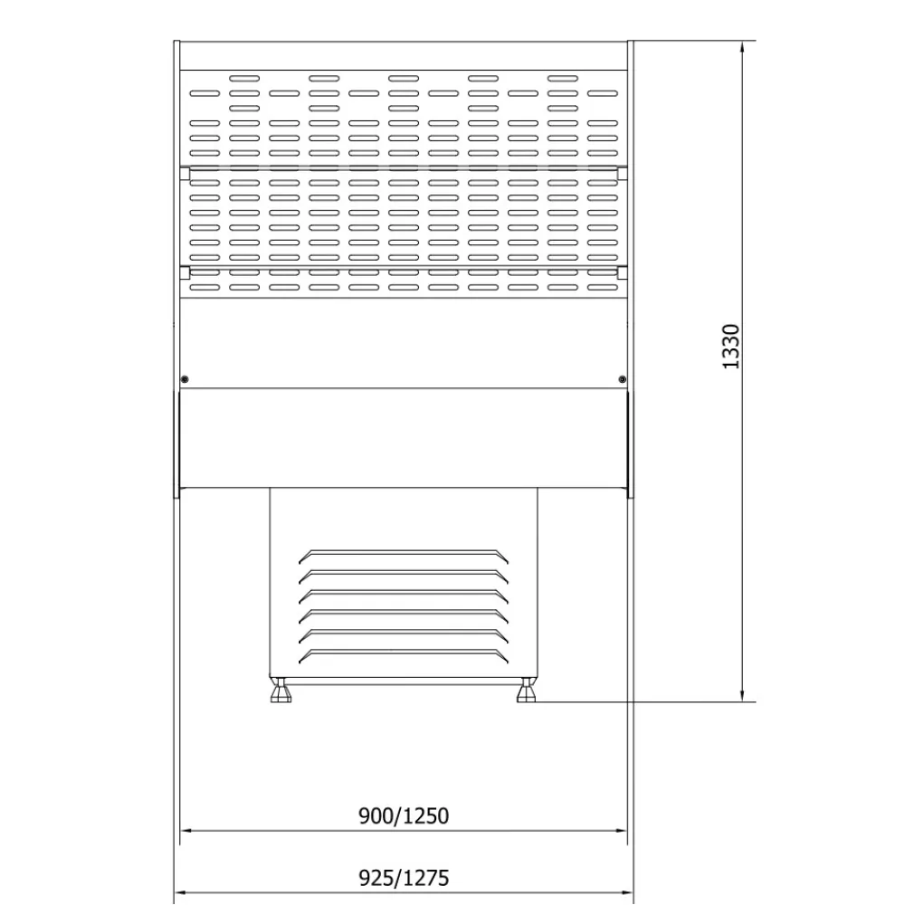 Vitrine Impulse SOLO 90 (R-1-SO-90)