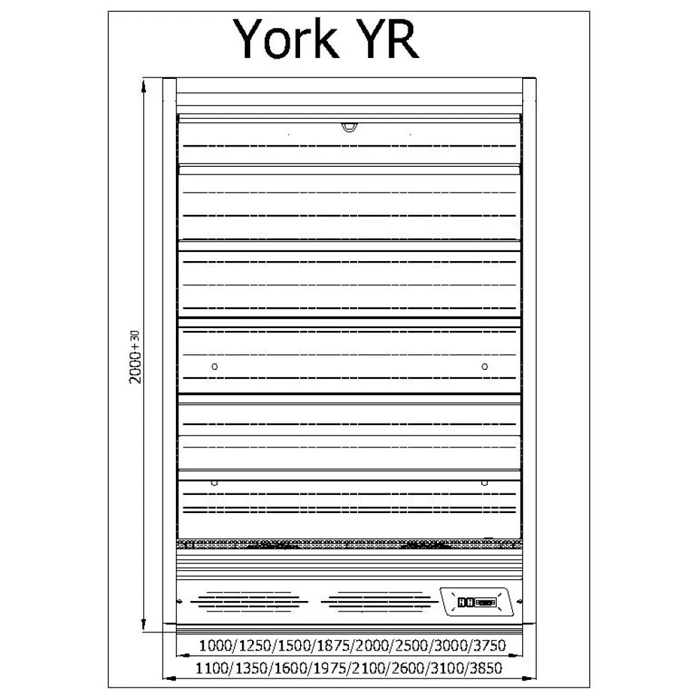Showcase YORK 187/110 (R-1-YR-187/110)