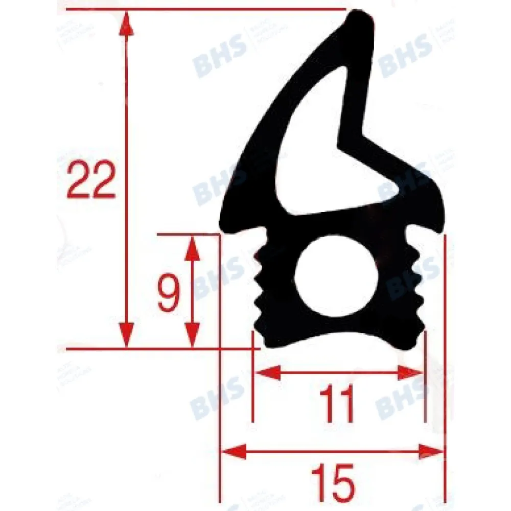 GASKET OVER FRONT 2070 mm (L5058081)