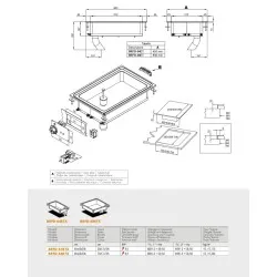 Poêle à frire électrique BRFD-64ETX