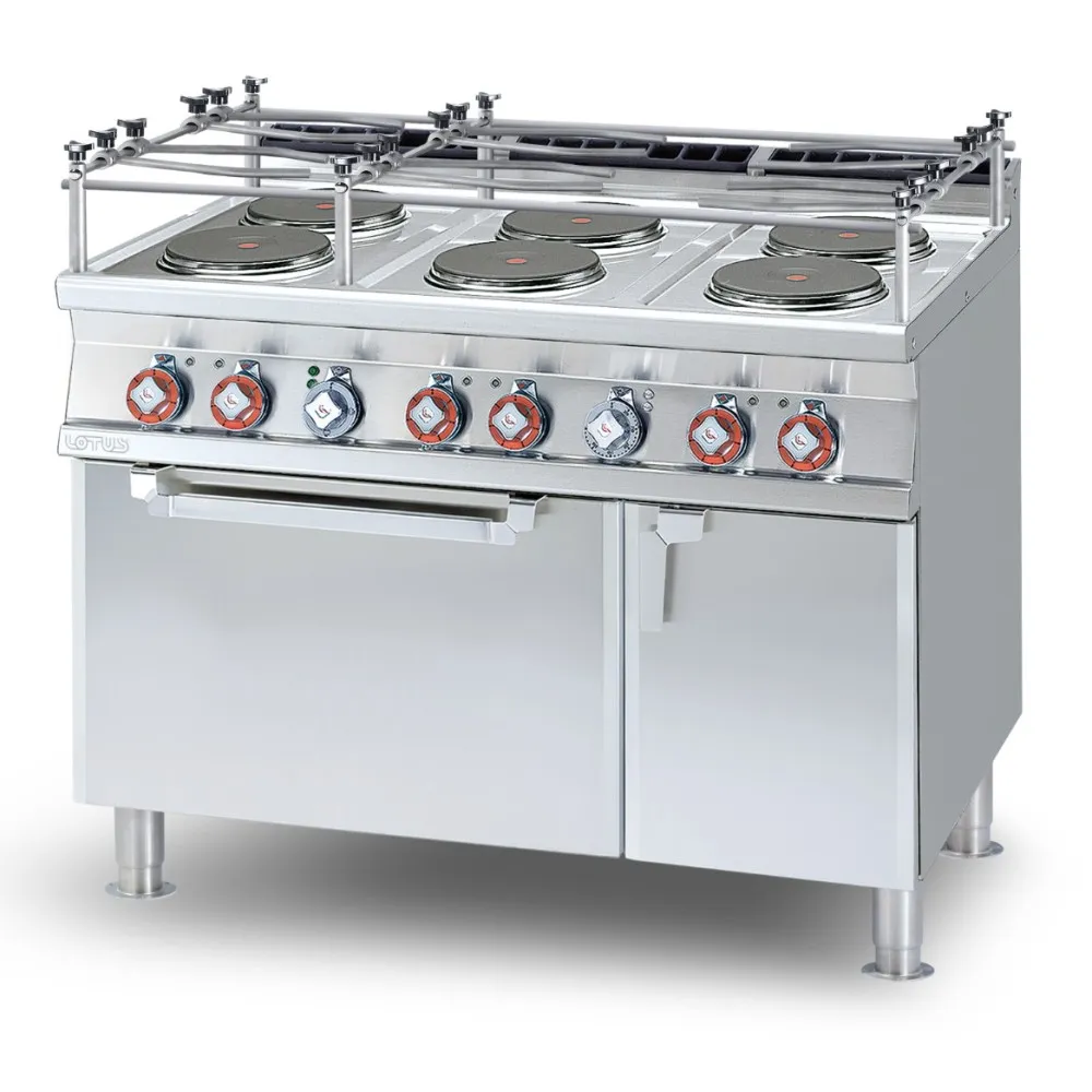 Cuisinière électrique avec four CFC6-712ETVX (08661230X)