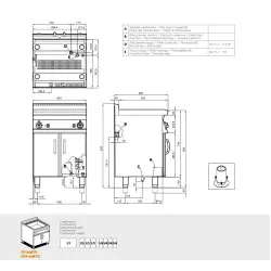 Machine à pâtes 40 l CP-66ETX