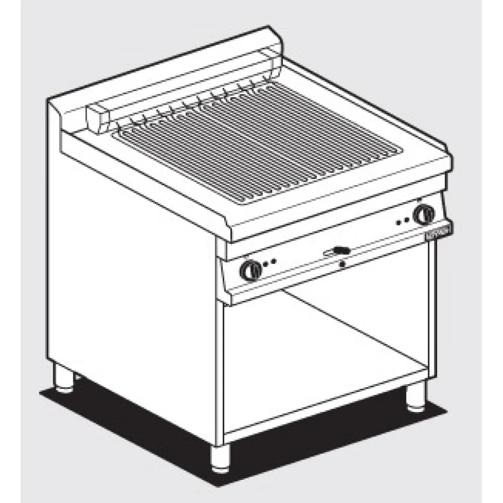 Electric grill on open cabinet  CWK-78ET (08080831)