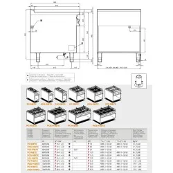 Cuisinière électrique 90 Marine PC-94ETX