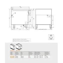 Braisière électrique fixe multifonctions BRF-94ETX