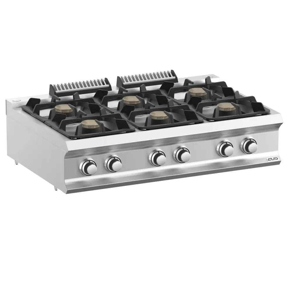 Gas stove top 6 burners DOMINA PRO 700 (FB711TXS)