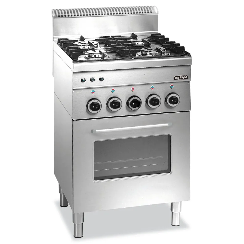 Gas stove with gas oven and elecrtic grill 13.7+1.8 kW MINIMA 600  (G4SF6)