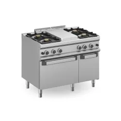Cuisinière à gaz avec four  39.5 kW MAGISTRA PLUS 700