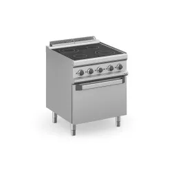 Cuisinière électrique avec plaque vitrocéramique et four  13.9 kW MAGISTRA PLUS 700
