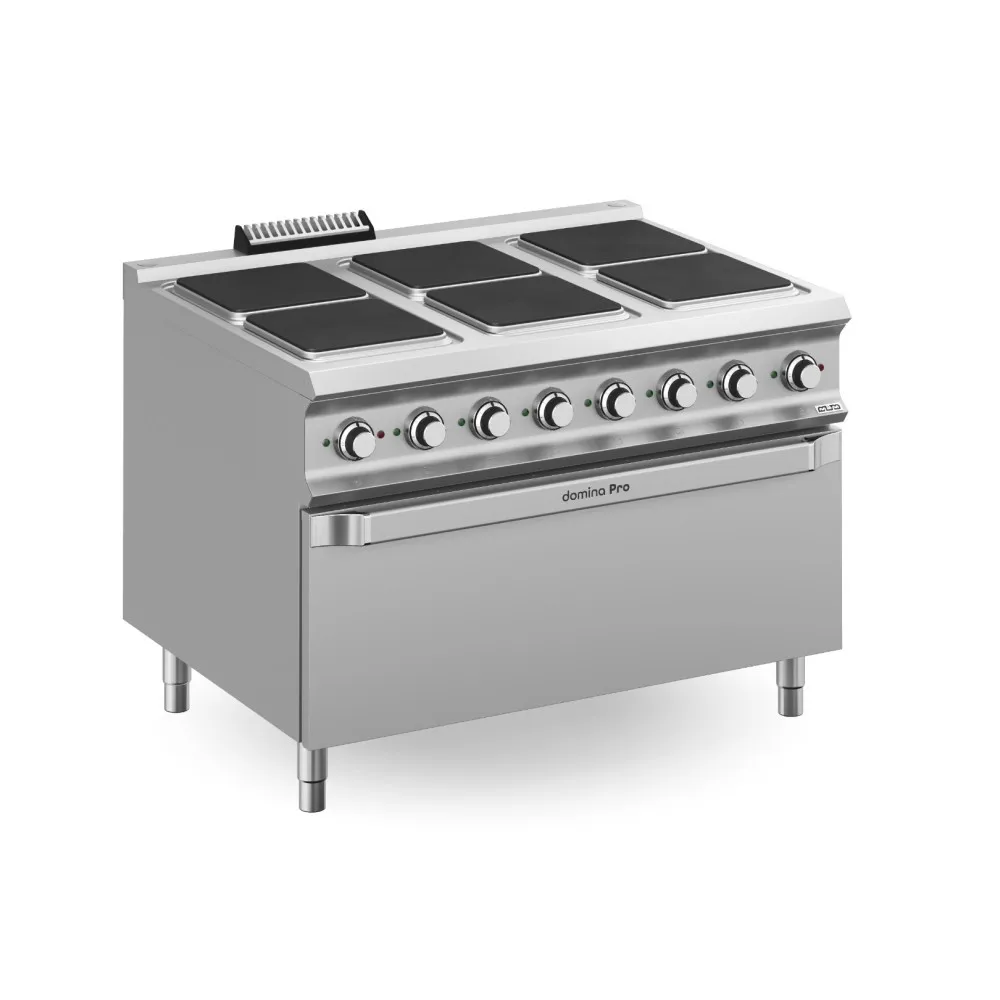 Electric stove with extra large electric oven DOMINA PRO 900 (PQ912FEM)