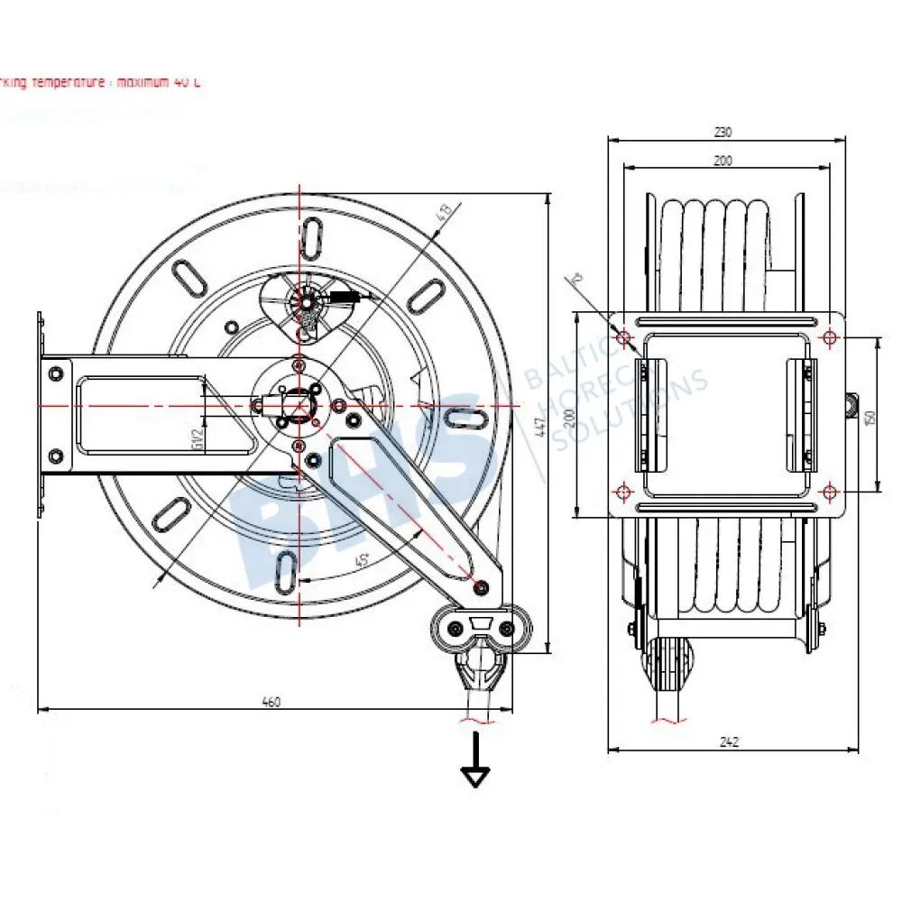 Possibilité de douche pour le lavage 00031X (SR000000031X)