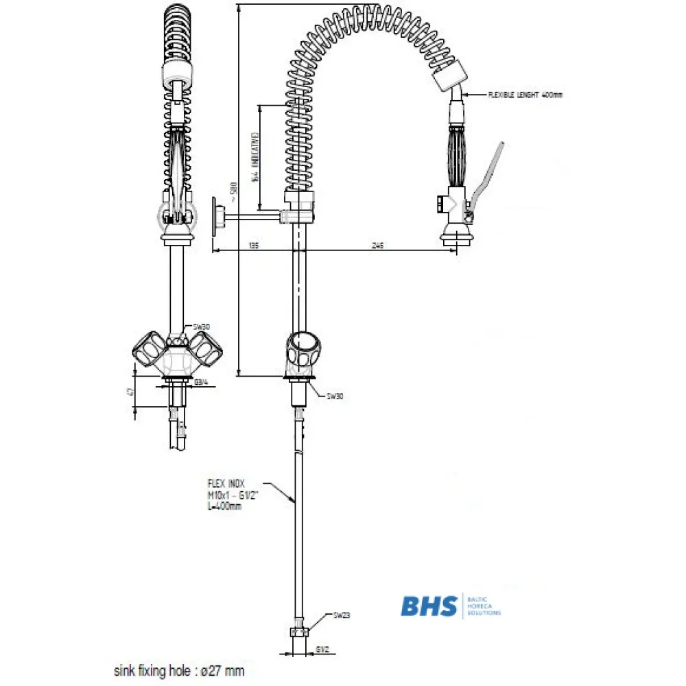 Robinets de douche ERA112 (ERAMINI112)