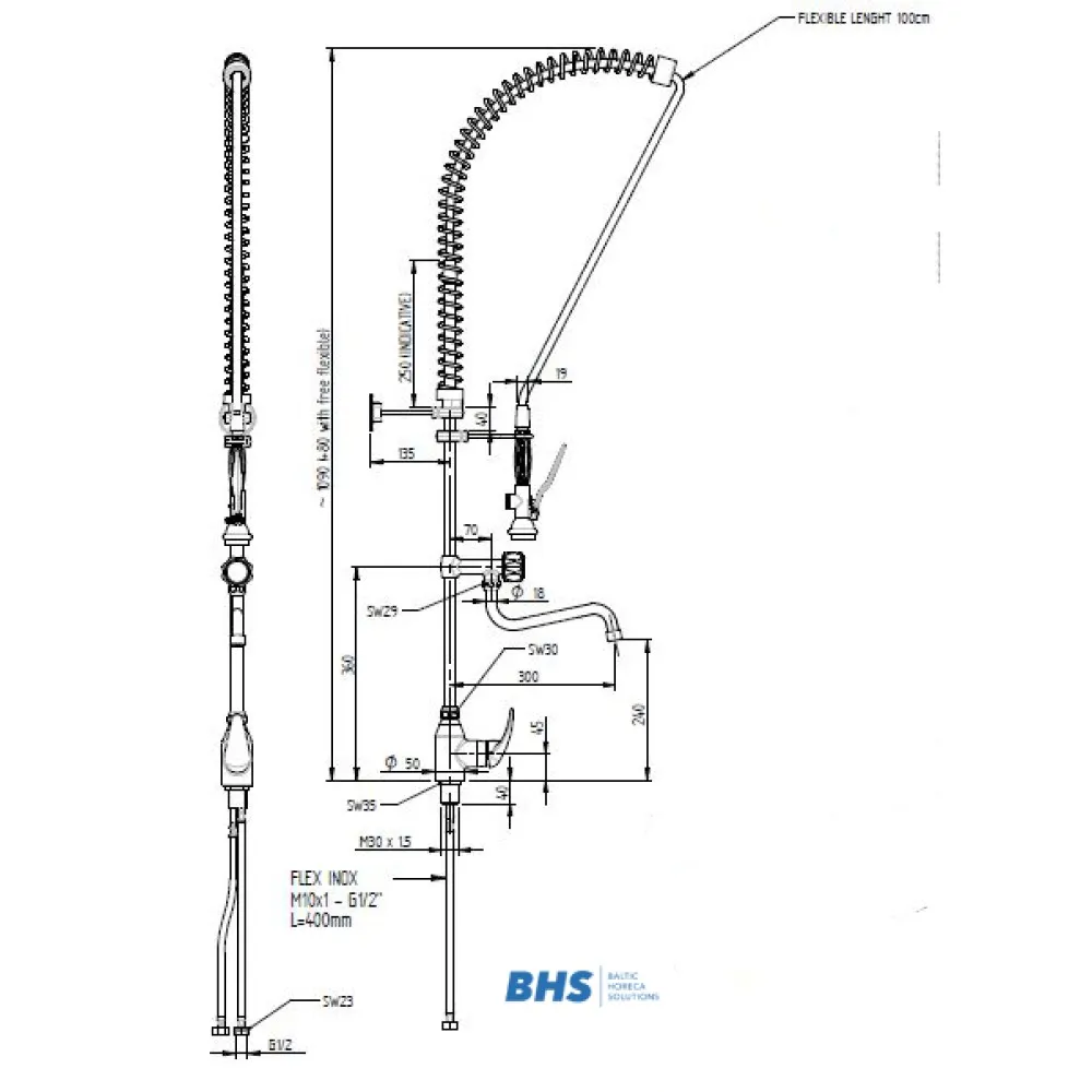 Robinets de douche 20114 (R0101020114)