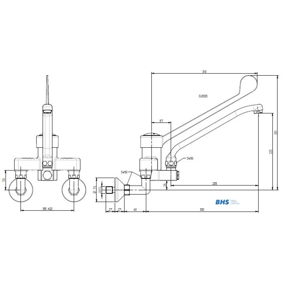 Robinets de douche 20135 (R0101020135)