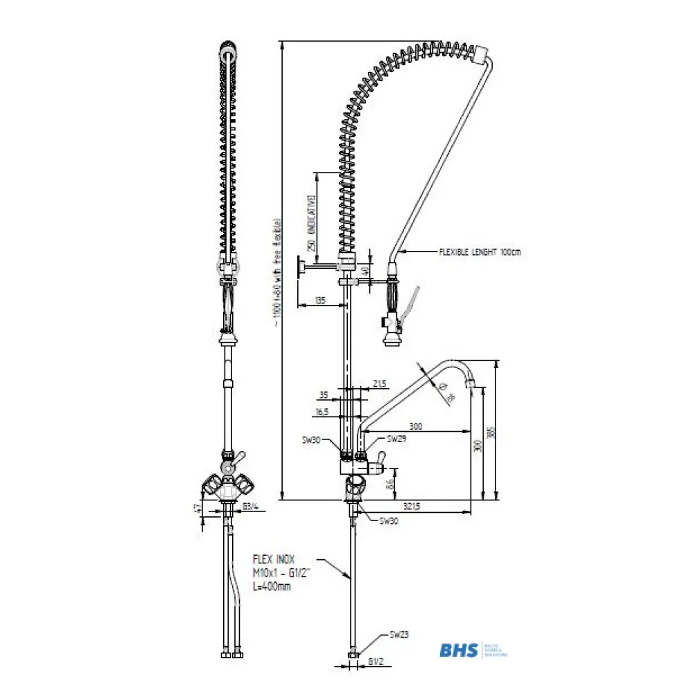 Robinets de douche 20136 (R0101020136)