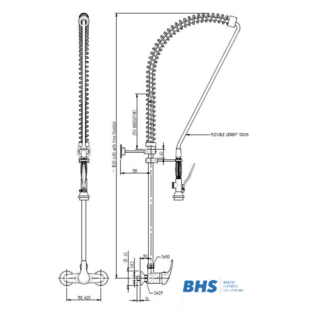 Robinets de douche 10301 (R0102010301)