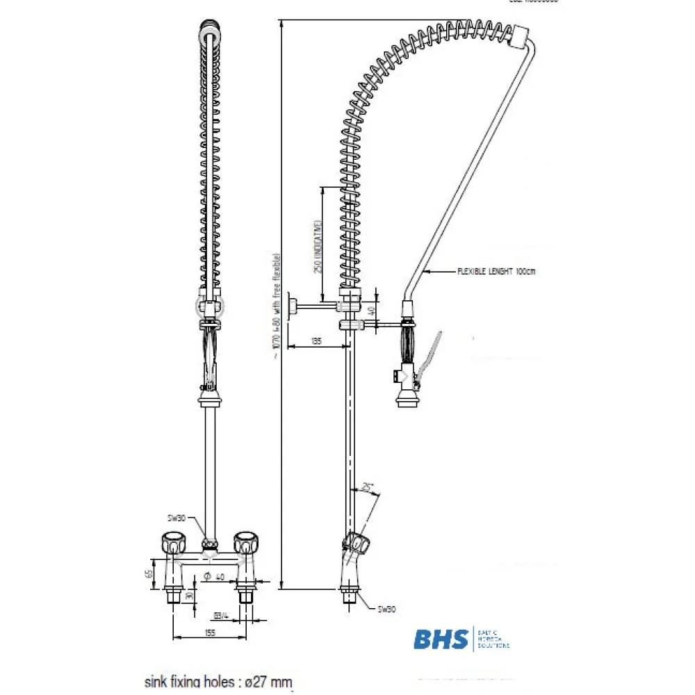 Robinets de douche 20127 (R0102020127)