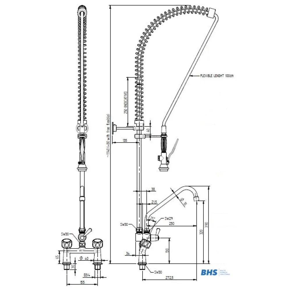 Robinets de douche 20132 (R0102020132)