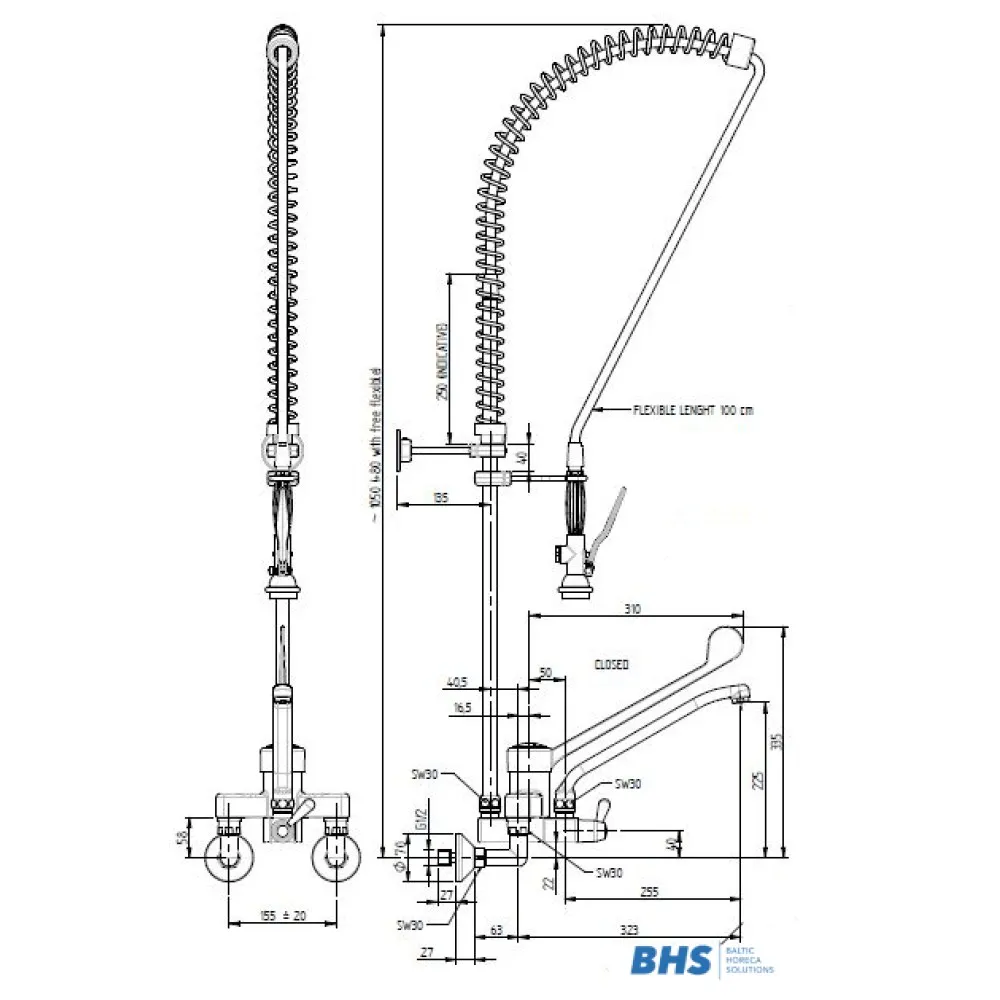 Robinets de douche 20210 (R0102020210)