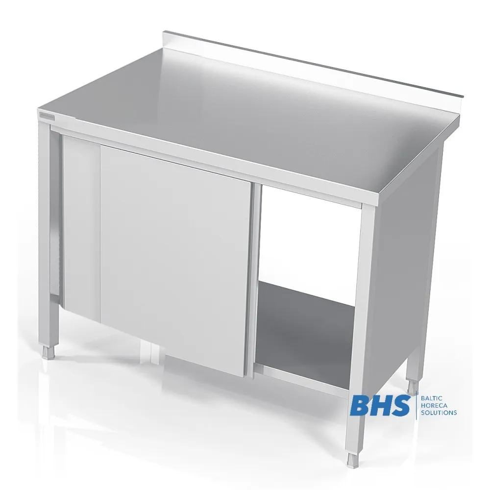 Table avec portes coulissantes 1000 (DP0-NLU-100/60/90)