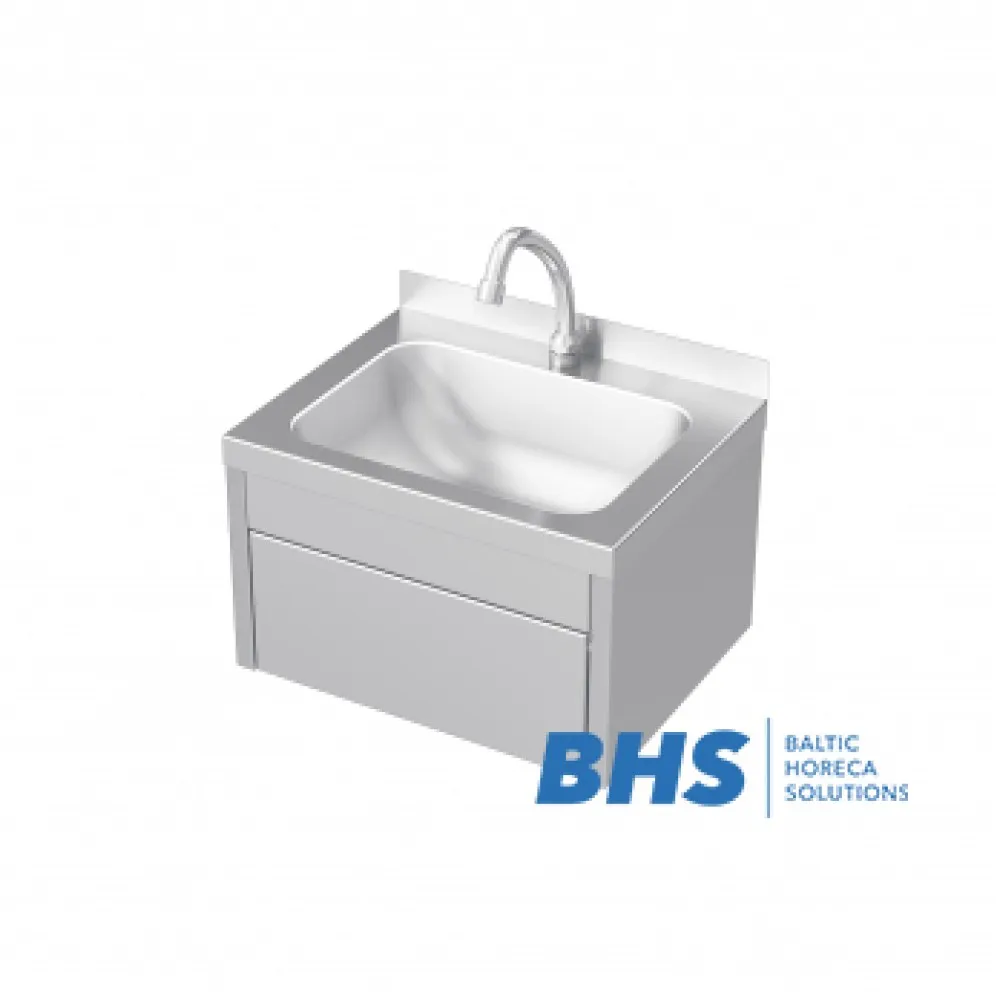 Non-contact sink with knee mixer (BHS-RKZ)