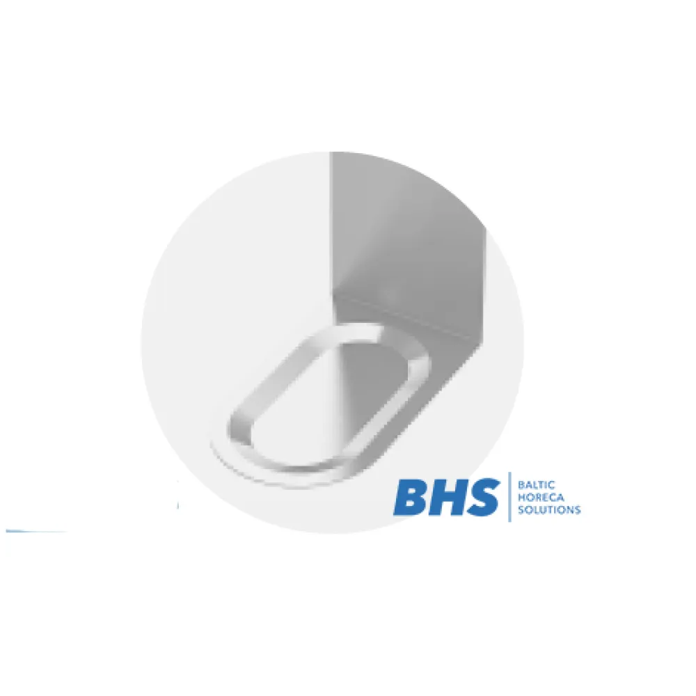 Drip tray of stainless steel (BHS-ZR20-0022)