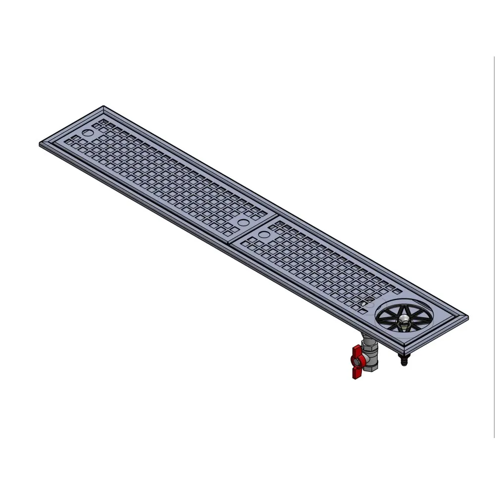 Bac de drainage avec rince-verre (ZJ21-7001.00.00 SB)