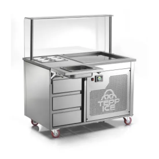 Refrigerated TEPP-ICE corner.