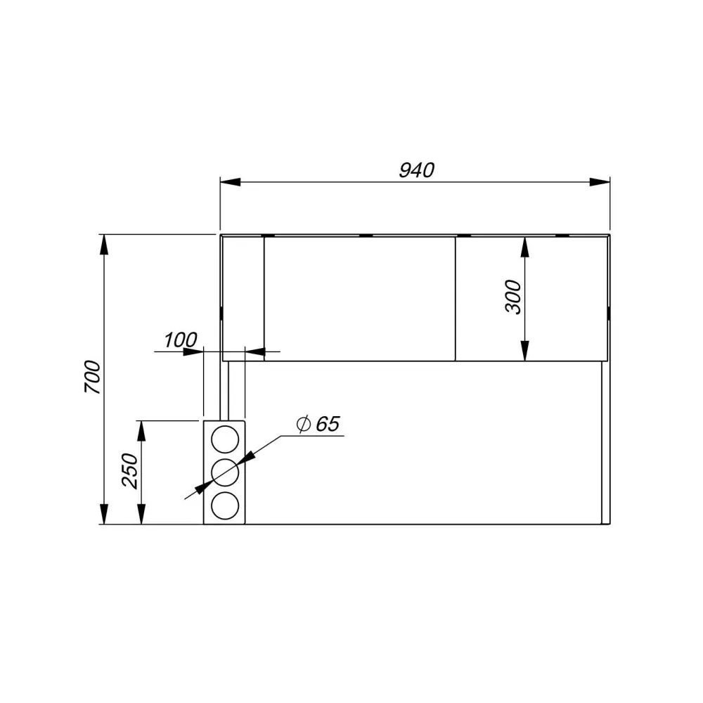 Table de cuisine XKJ21 (XKJ21-0030.000.00-SB)