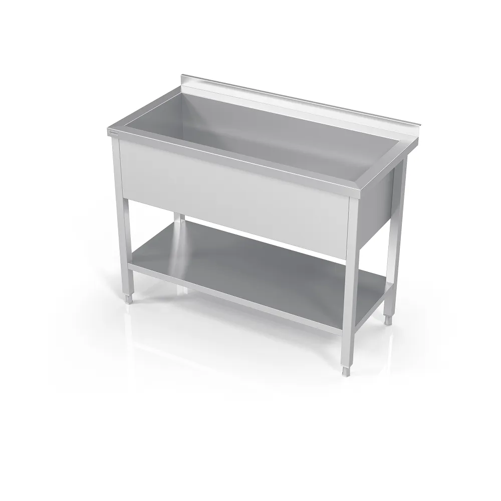 Table avec piscine et étagère 1300 (DV1-PLA-130/60/90)