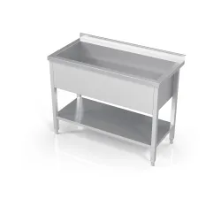 Table avec piscine et étagère 800