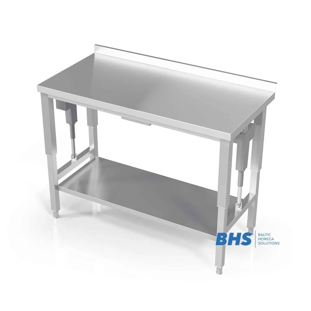 Table à surface réglable et tablette 1600 (BHS-RLV-160/60/90)