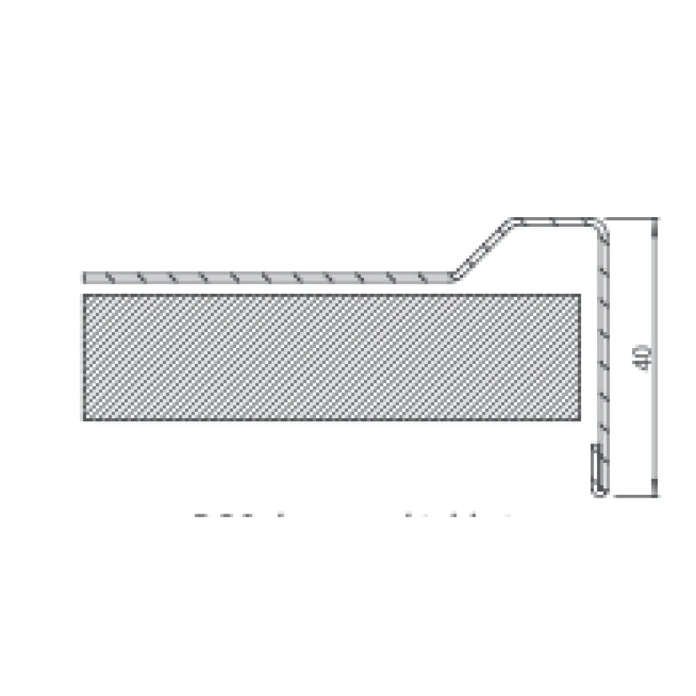 Table en métal avec plateau  900 (BHS-PLV-90/60/90)
