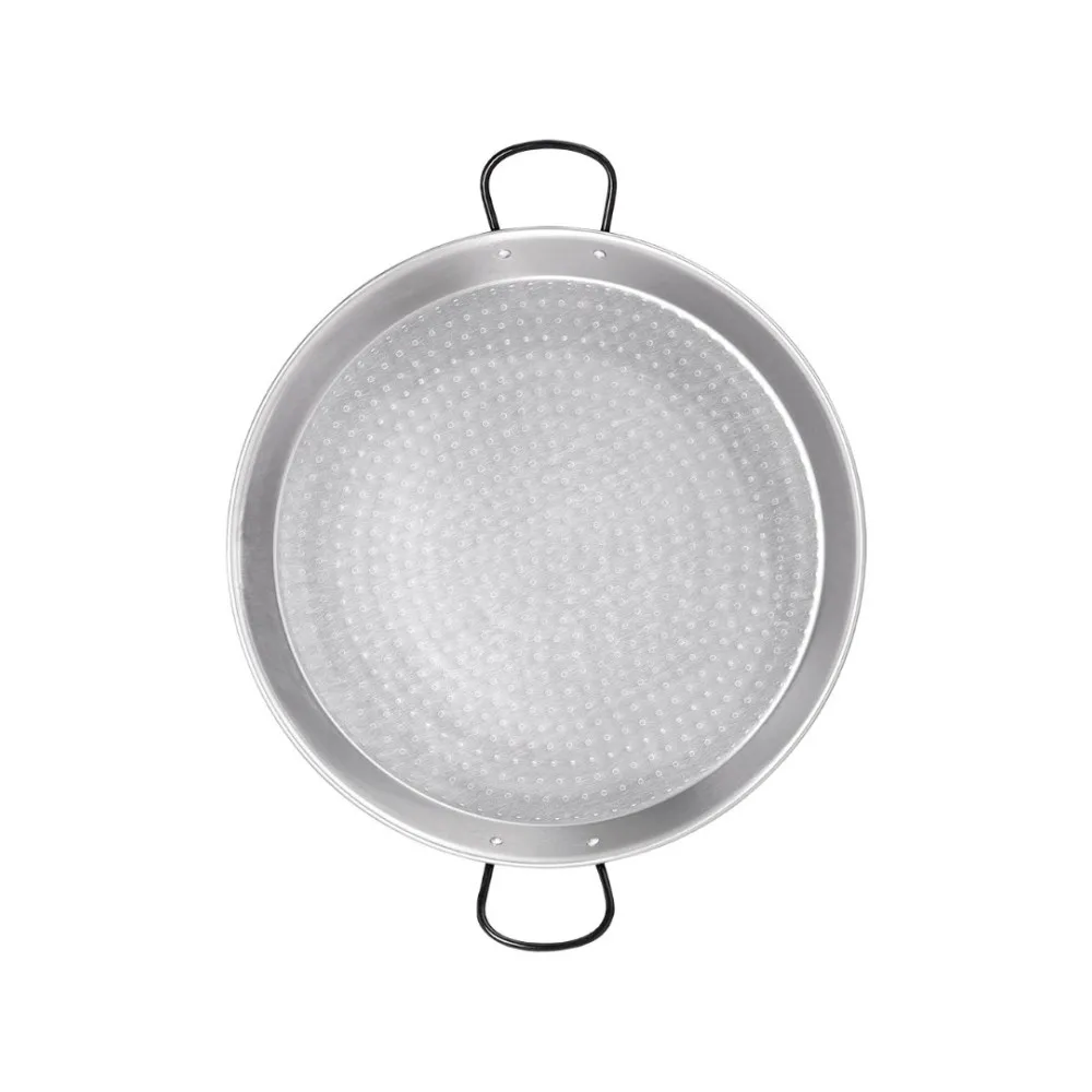 Paella pan from polished steel  80 cm (REF0180)