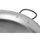 Paella pan from polished steel  80 cm (REF0180)