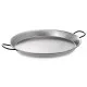 Paella pan from polished steel  80 cm (REF0180)