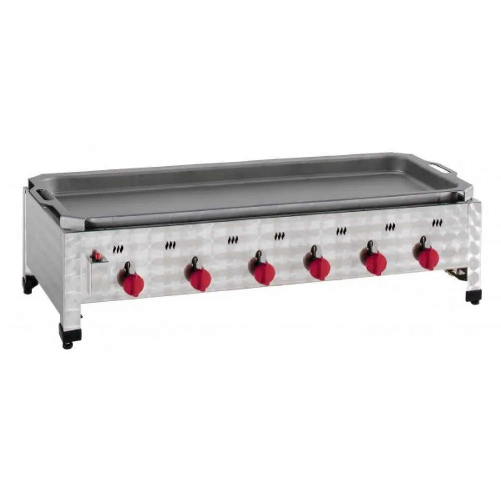 Gas combi table grill 6 (L00-50457)
